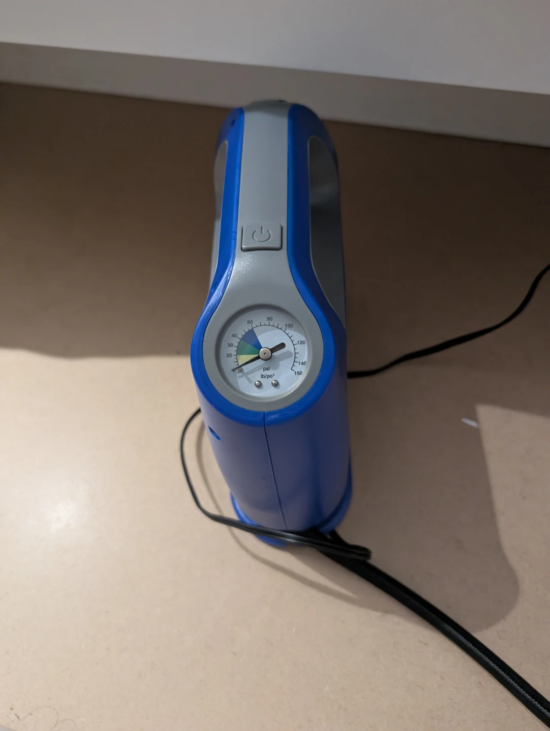 Blue and Grey Portable Air Compressor - photo 2