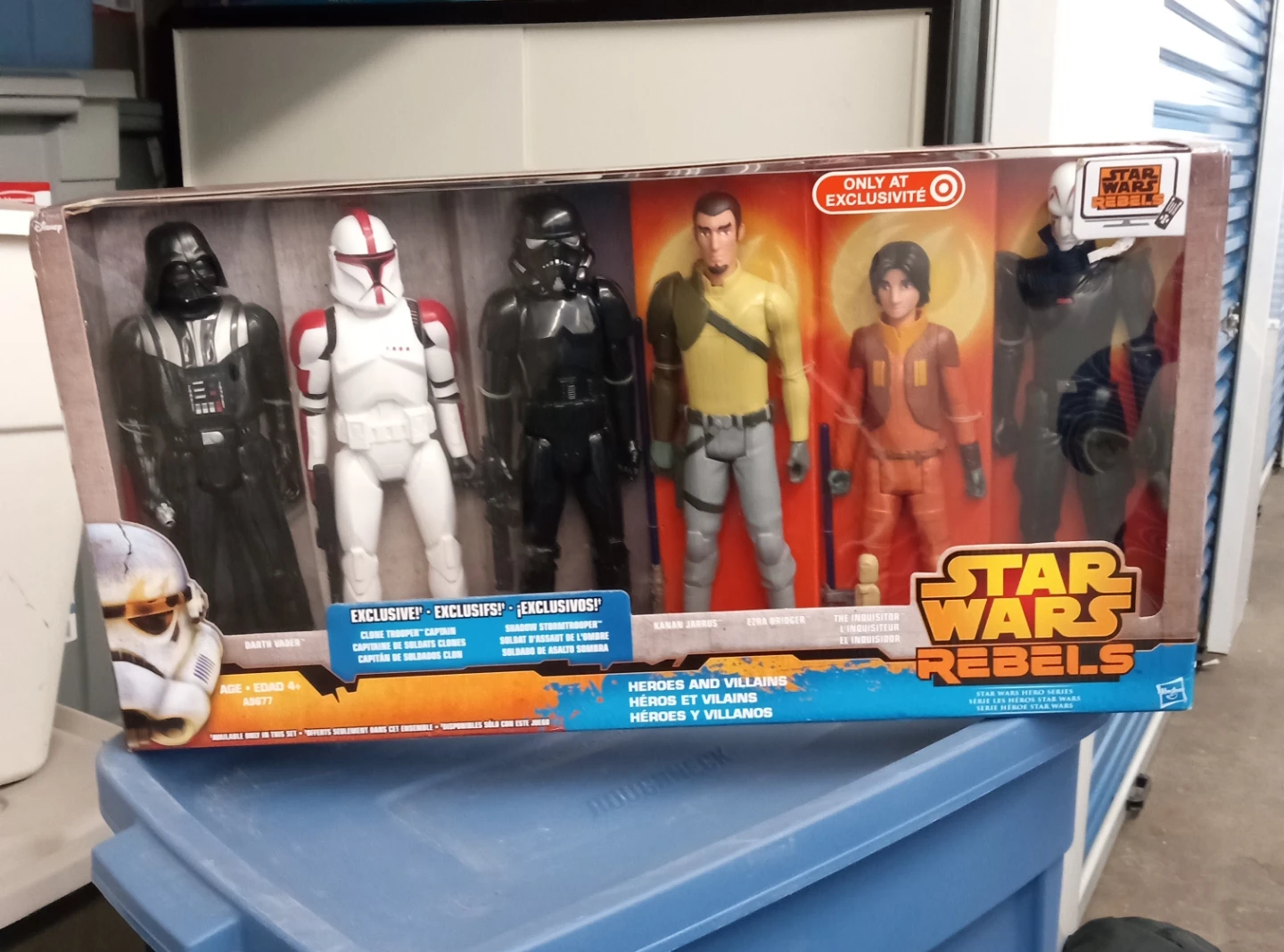 Star Wars Rebels Heroes and Villains Action Figure Set