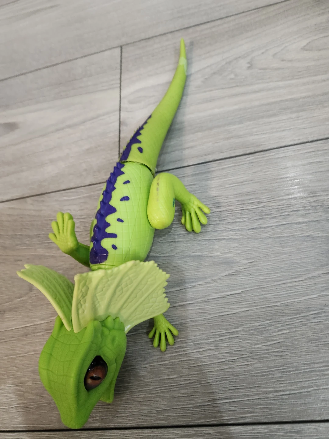 Green Toy Lizard
