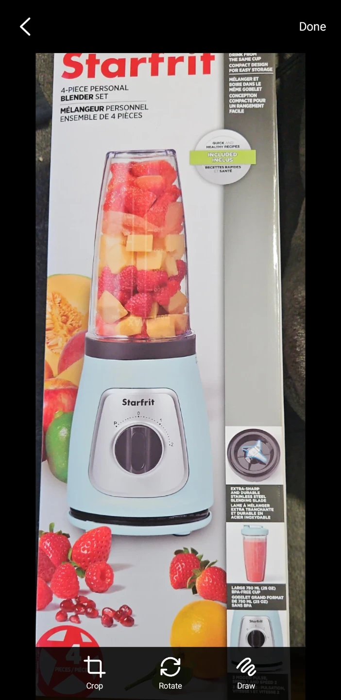 Starfrit 4-Piece Personal Blender Set