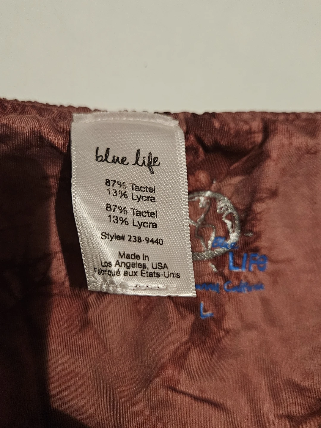 Blue Life Bikini Bottom - Size L - photo 4