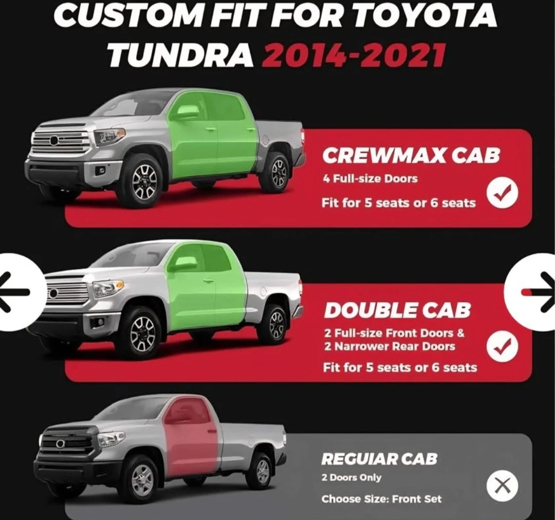 Toyota Tundra seat covers full set (Brand new) - photo 2