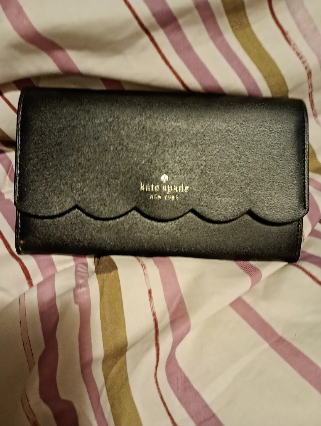 Kate Spade Black Scallop Wallet - photo 4