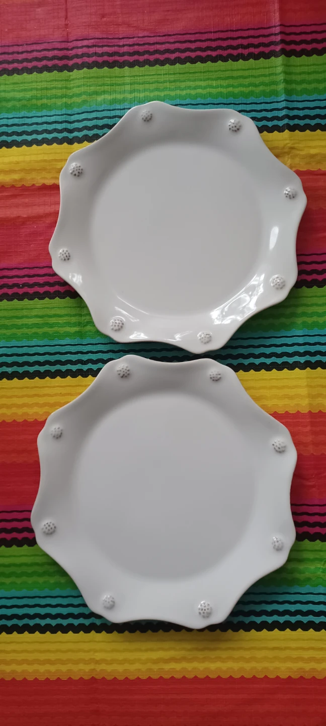 Ann Sandra Berry & Thread Scallop Dessert/ Salad Plates - photo 2