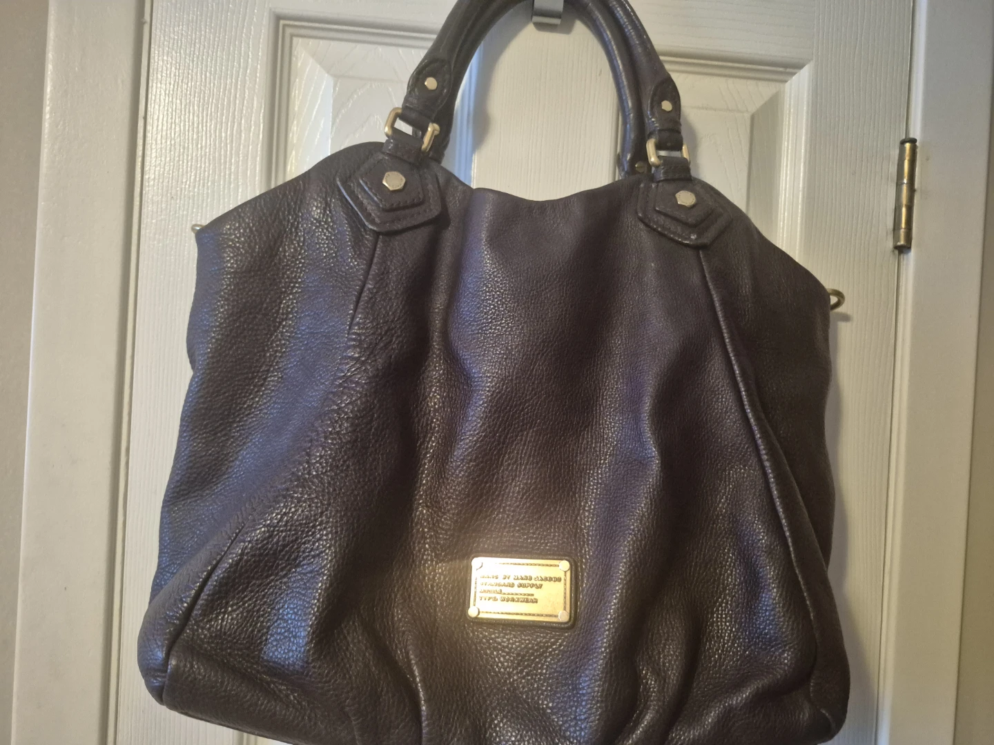 Marc by Marc Jacobs Leather Hobo Handbag