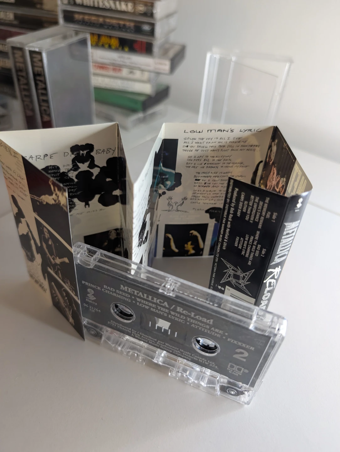 Metallica Re-Load Cassette Tape - photo 4