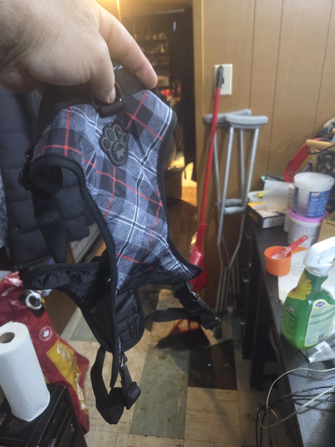 Canada Pooch Plaid Dog Harness - XL