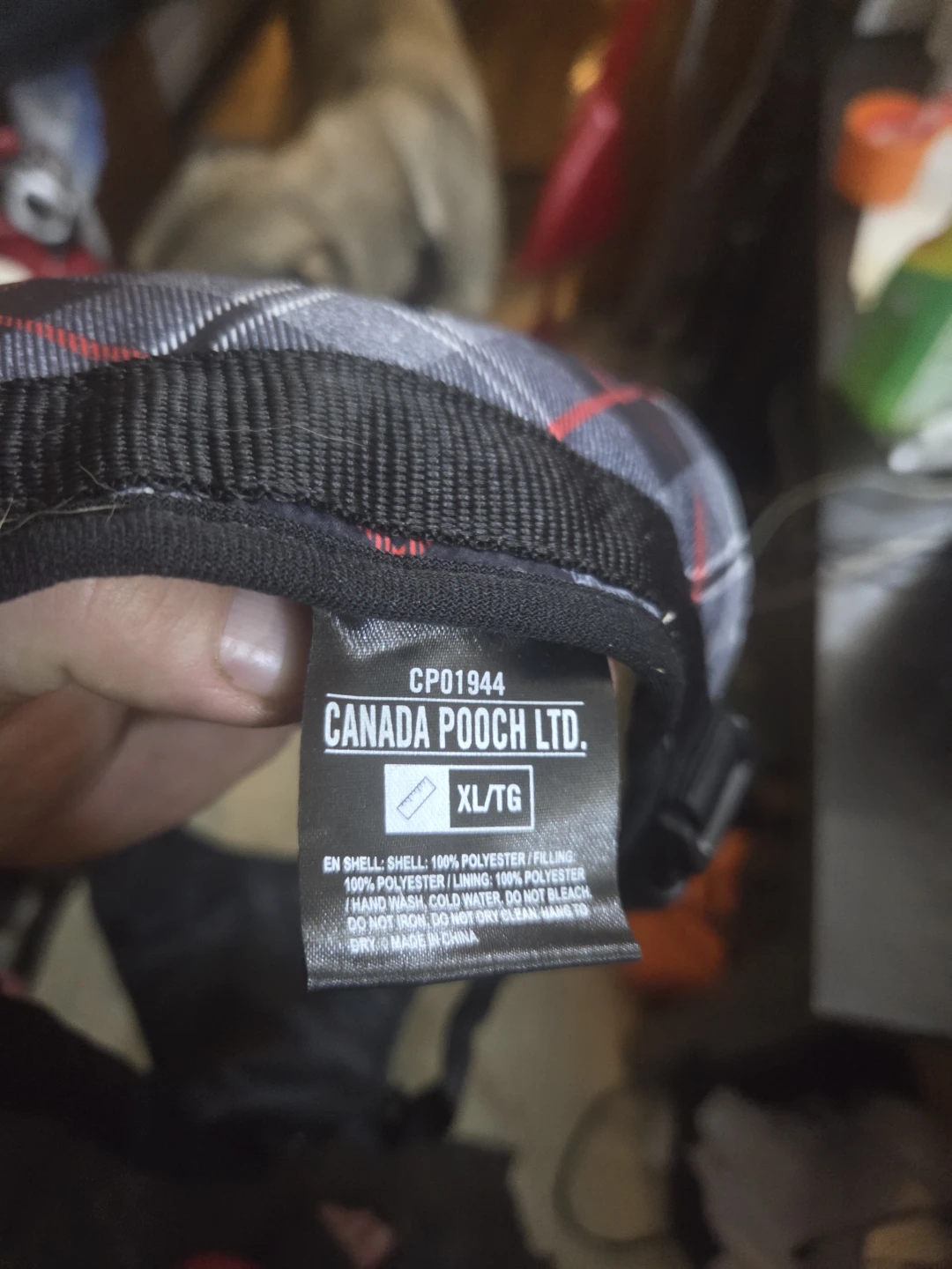Canada Pooch Plaid Dog Harness - XL - photo 2