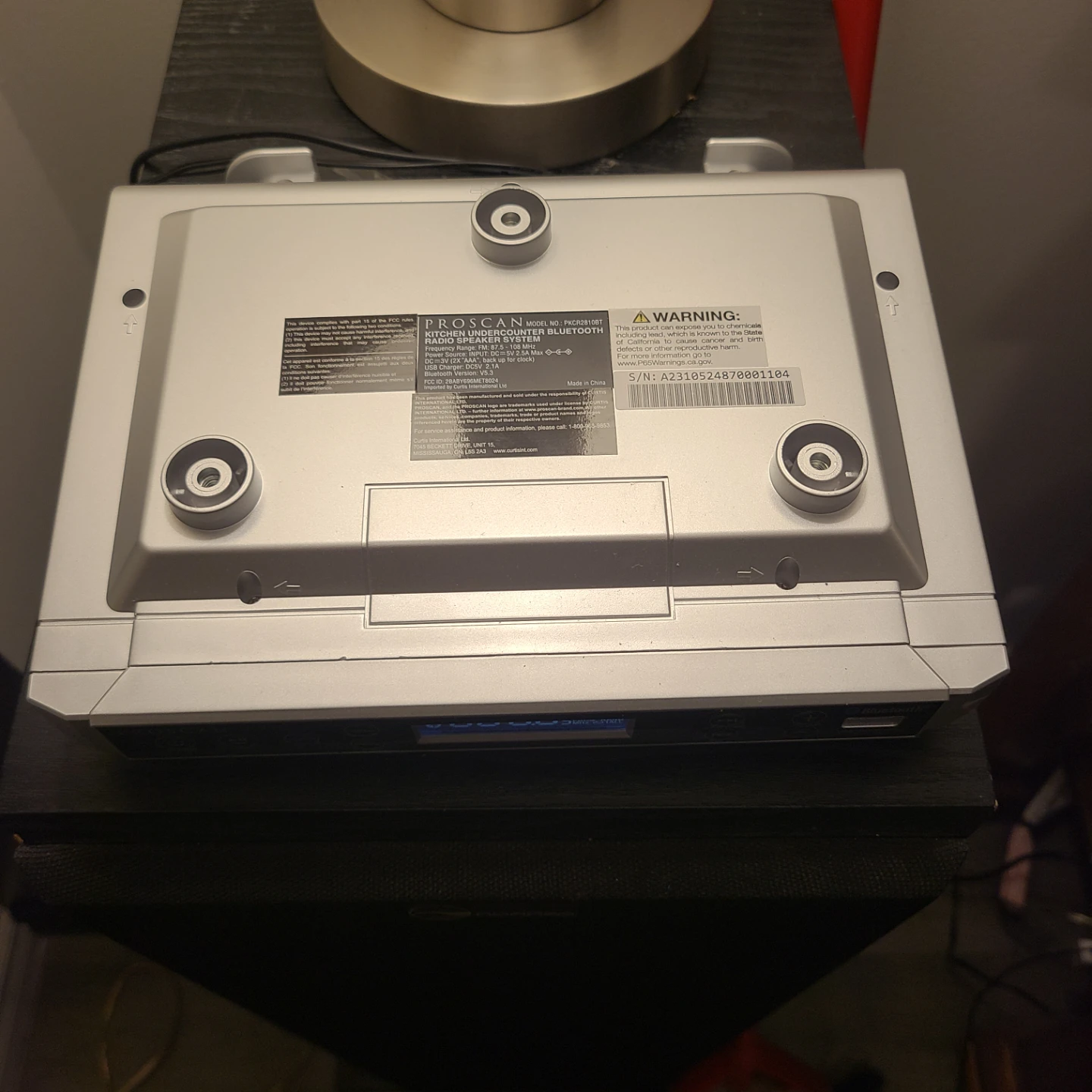 Proscan Radio CD Player Bluetooth - photo 2