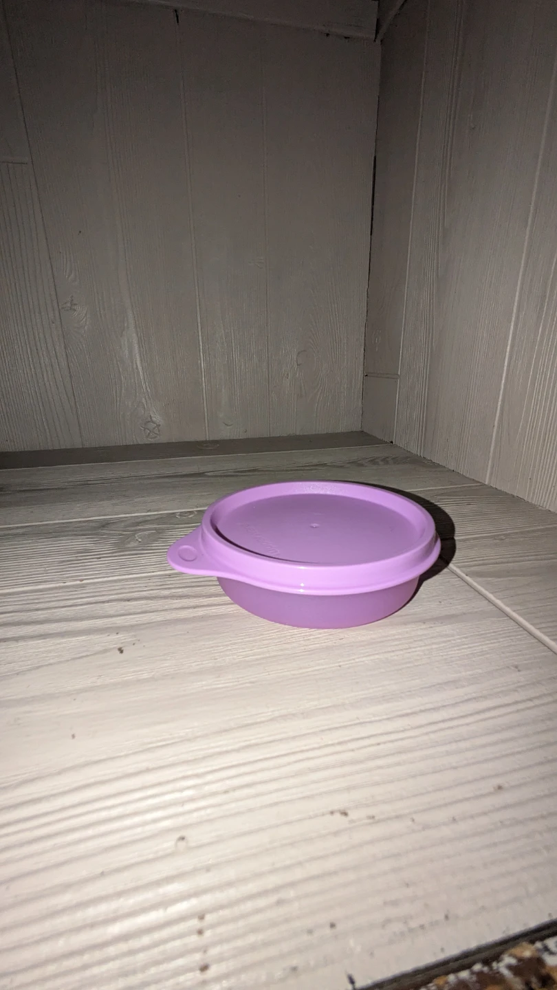 Tupperware Round Container with Lid
