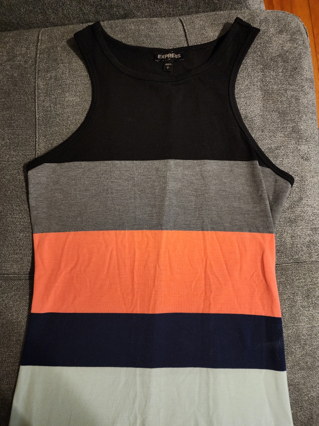 Express Striped Sleeveless Dress - Size S