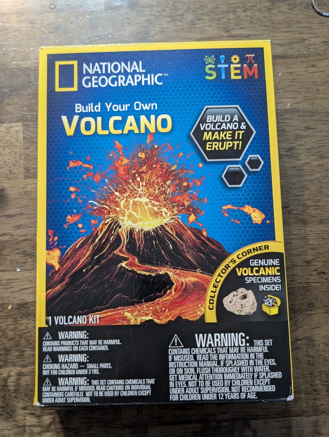 National Geographic Build Your Own Volcano Kit