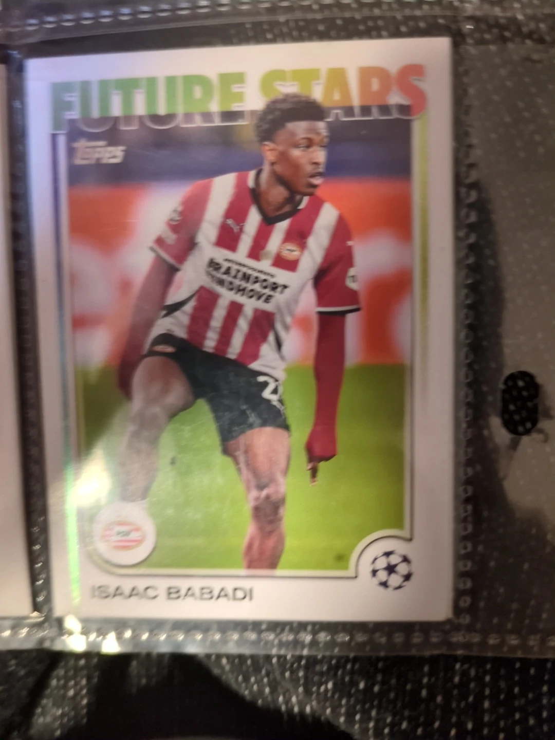 Topps Future Stars Isaac Babadi Soccer Card