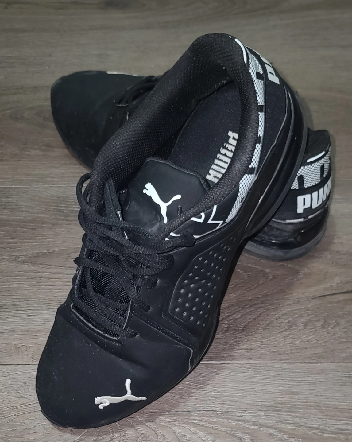 Puma Viz Runner Men's Black Shoes - Size 9.5
