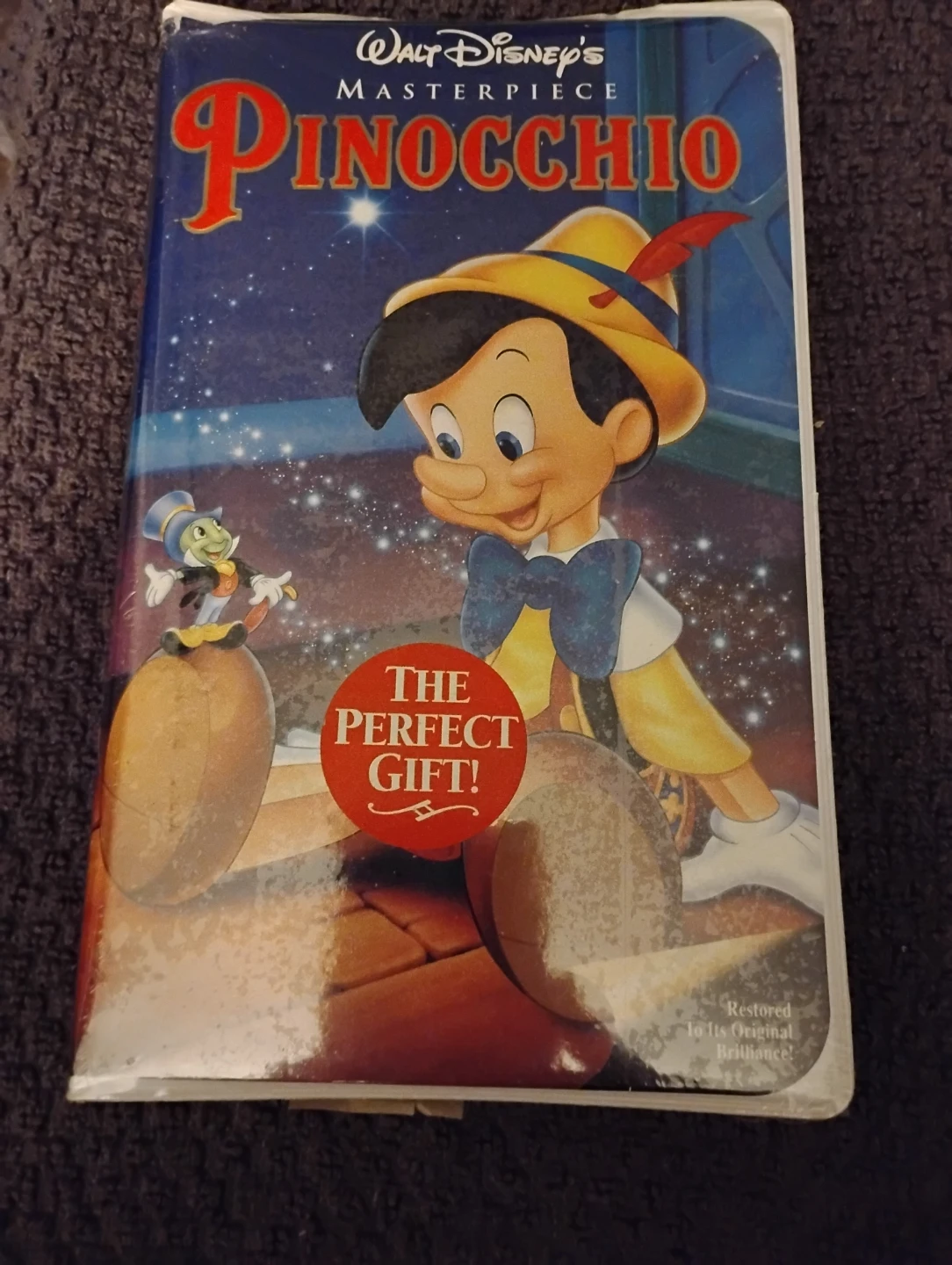 NEW!! SEALED!! DISNEY'S PINOCCHIO VHS, 1993