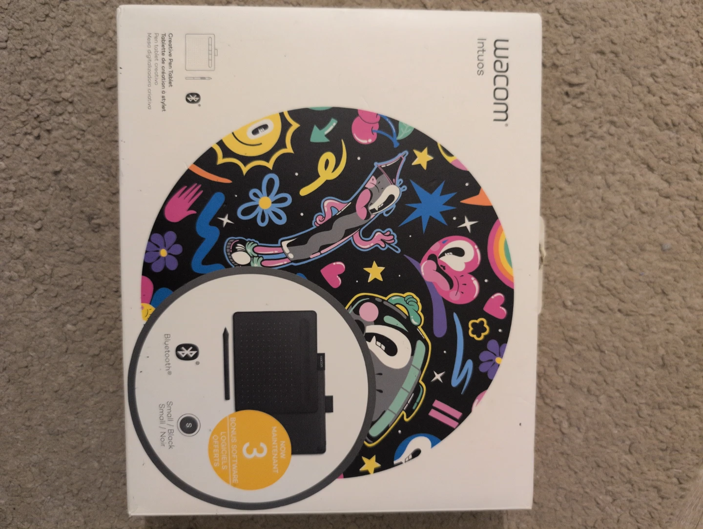 New Wacom Intuos Creative Pen Tablet Small Black