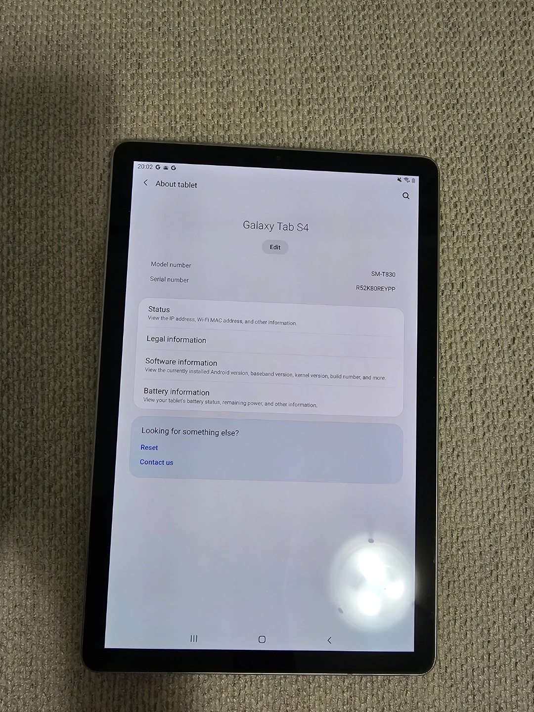 Samsung Galaxy Tab S4 - Black - photo 5