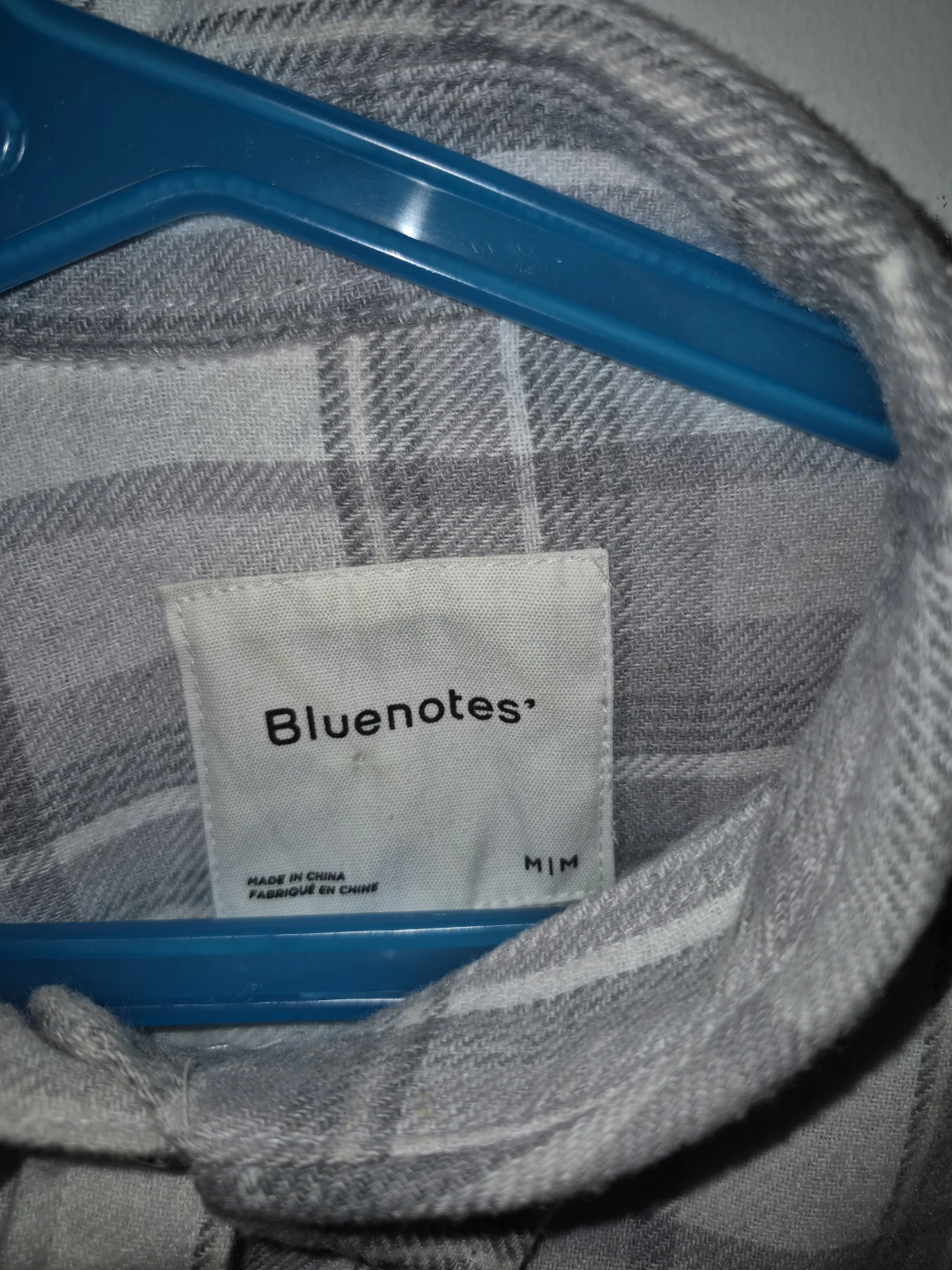 Bluenotes Plaid Flannel Shirt - Size M - photo 2