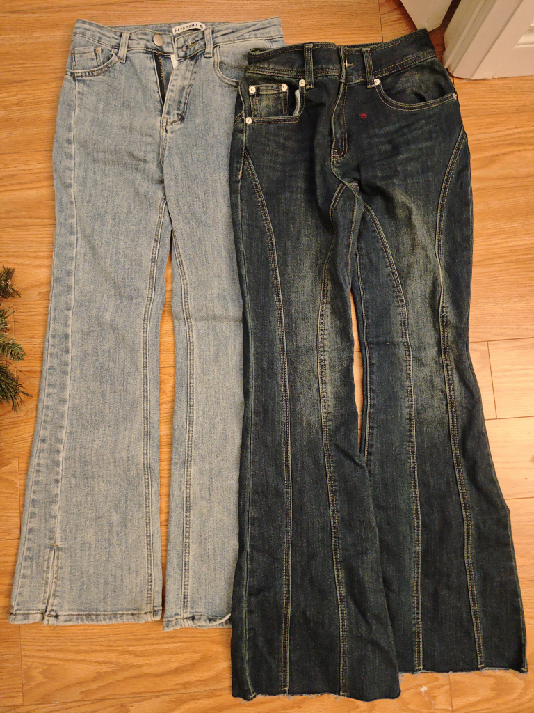Bootcut/flaired jeans bundle