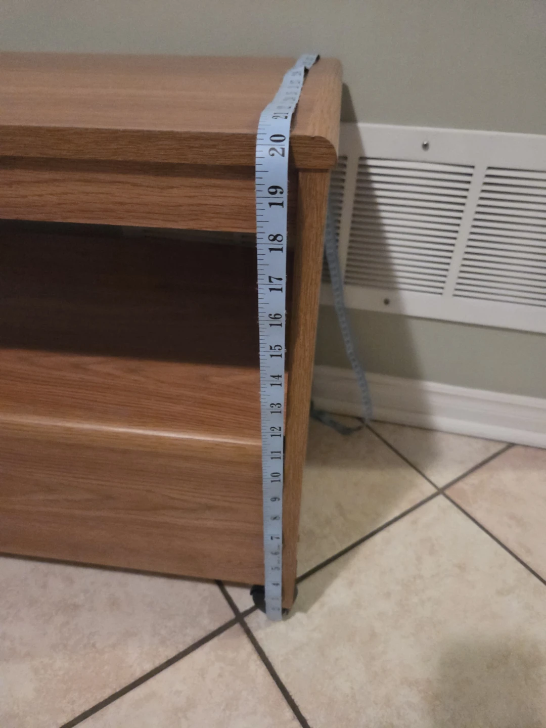 Wooden TV Stand - 28" x 20" - photo 5