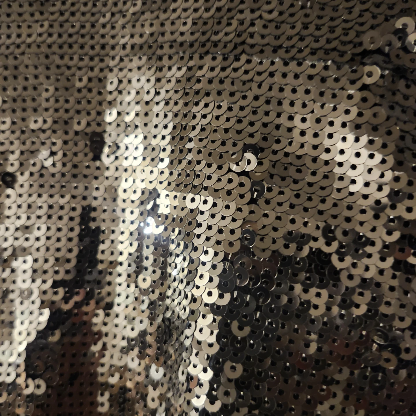 Silver sequins women pants - photo 2