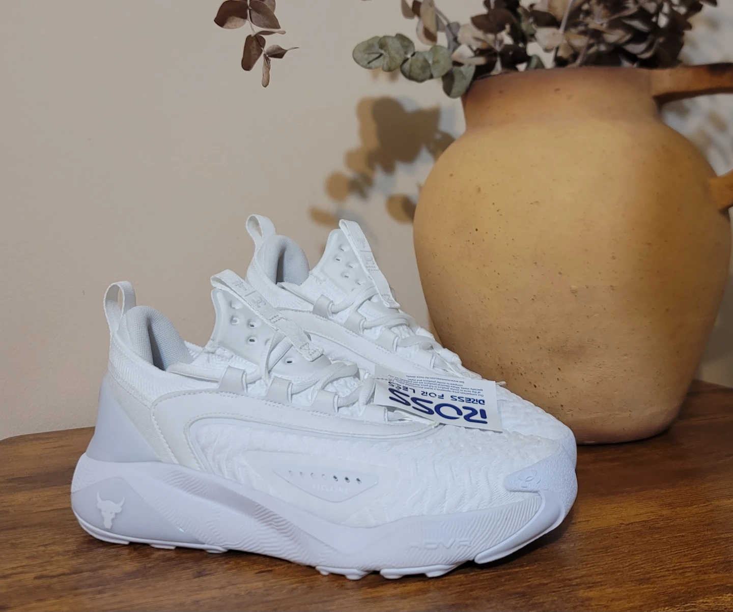 Under Armour Men Project Rock 7 White NWT Sz 8.5 Sneaker