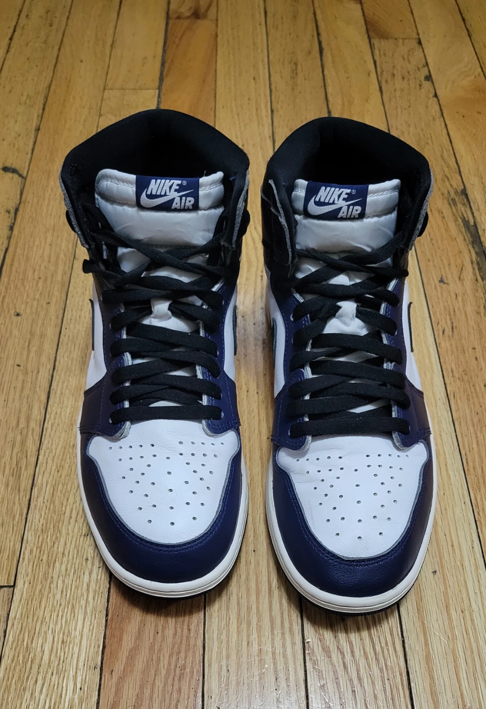 Nike Air Jordan 1 High OG Midnight Navy Size 10.5 - photo 2