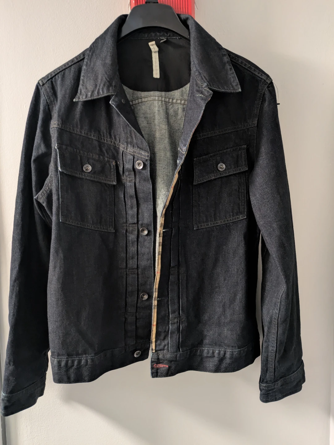 Denim Jacket, Dark Wash