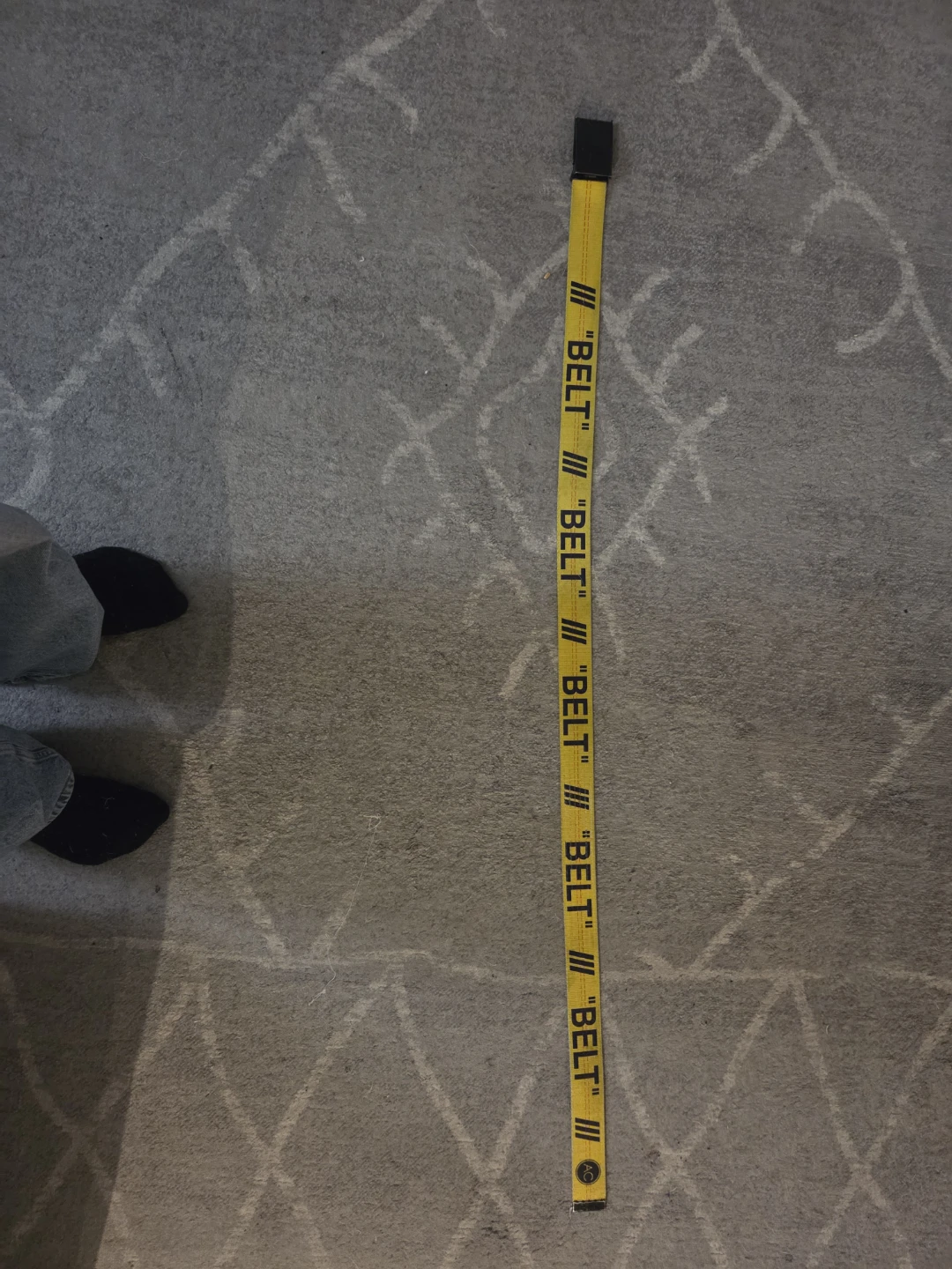 Off-White Yellow Belt