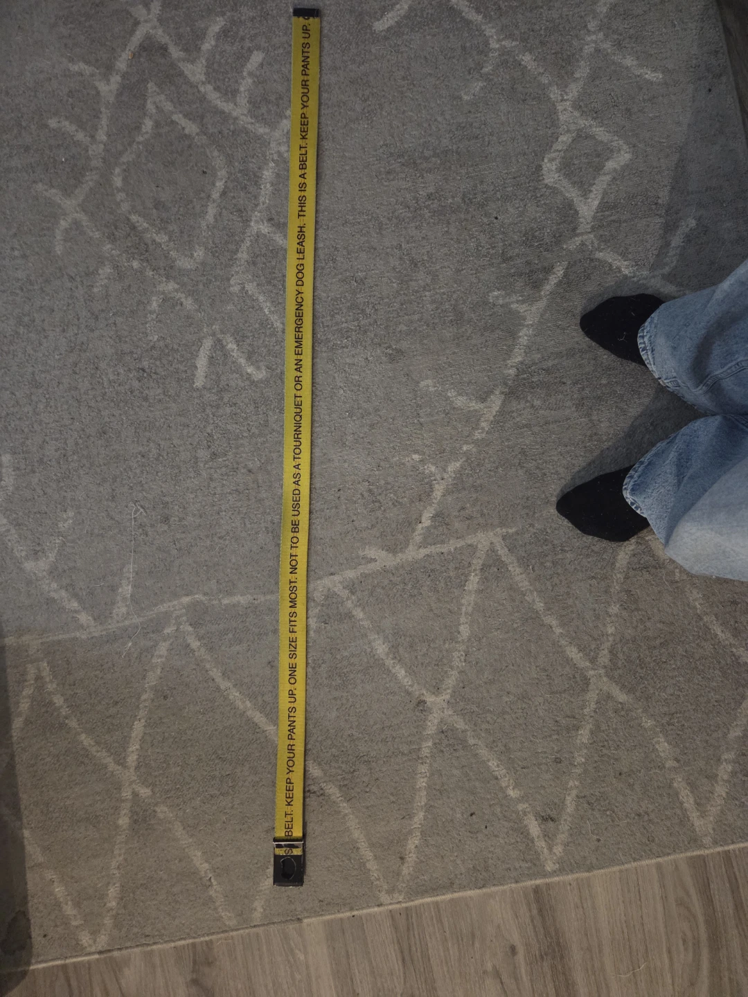 Off-White Yellow Belt - photo 2