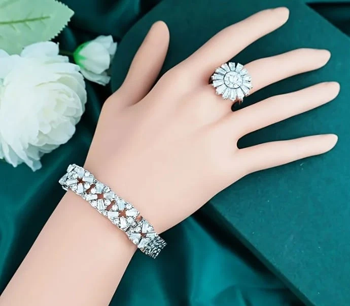 Rhinestone Jewellery Set (5 Colours) - photo 3