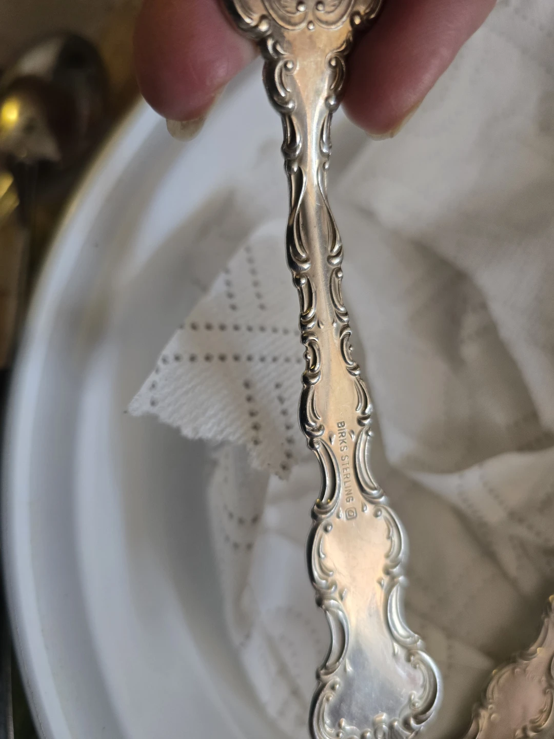 Birks Sterling Silver Forks Signed - photo 3