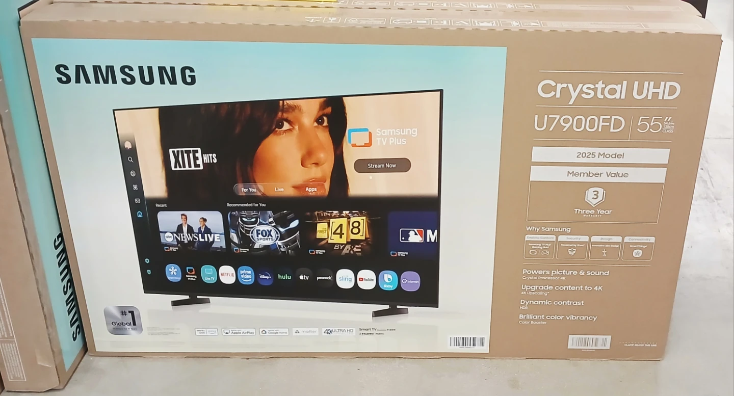 Samsung Crystal UHD U7900FD 55" 4K Smart TV *NEW*