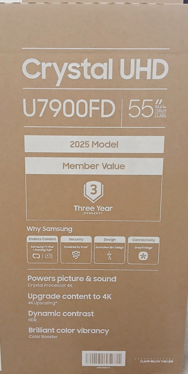 Samsung Crystal UHD U7900FD 55" 4K Smart TV *NEW* - photo 3