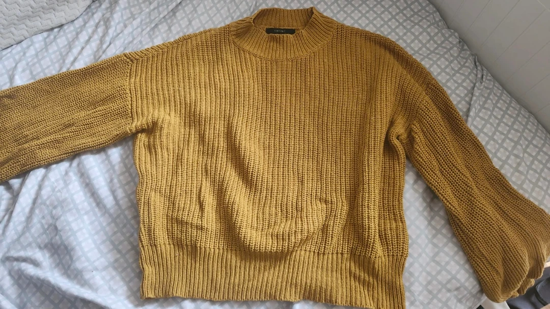 Forever 21 Yellow Knit Sweater - photo 2