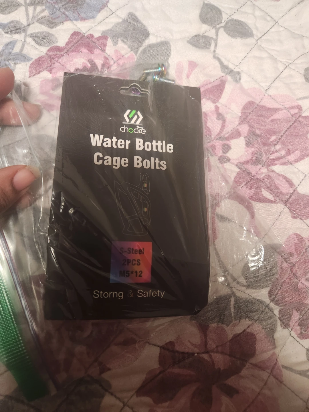 Choose Water Bottle Cage Bolts - 4PCS, M5*12