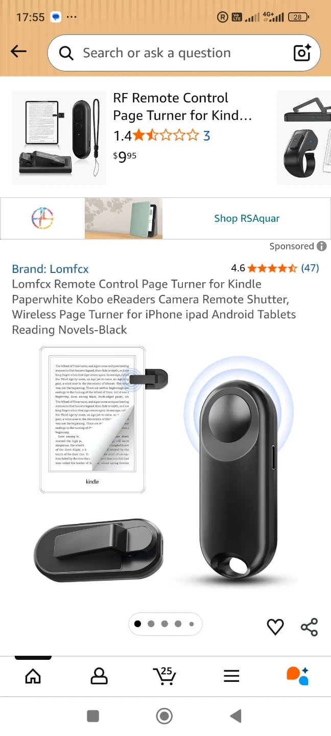 Page-Turner RF Remote Control for eReaders and Cameras - photo 5