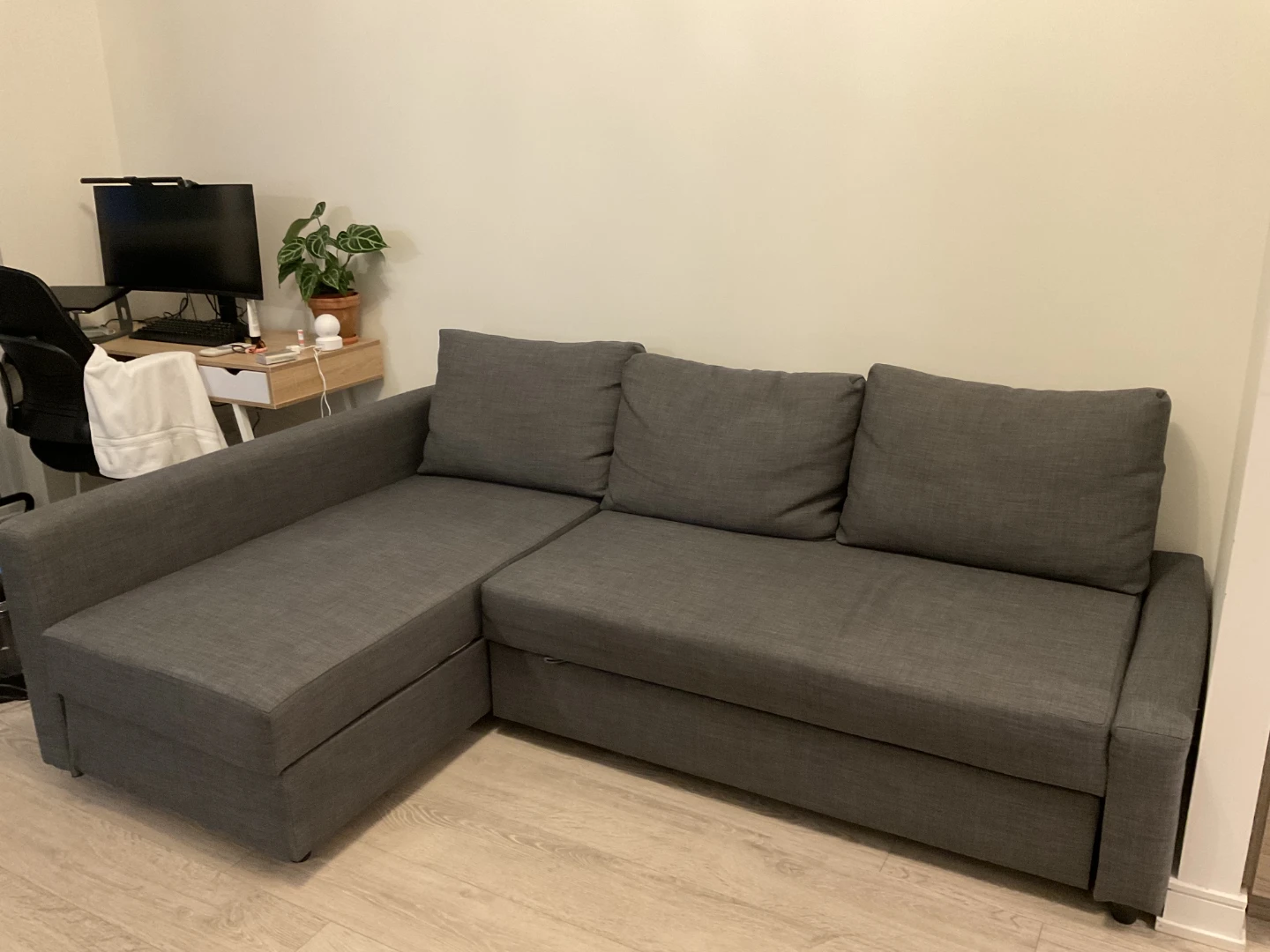 IKEA FRIHETEN Corner Sofa-bed - Skiftebo Dark Gray - photo 2