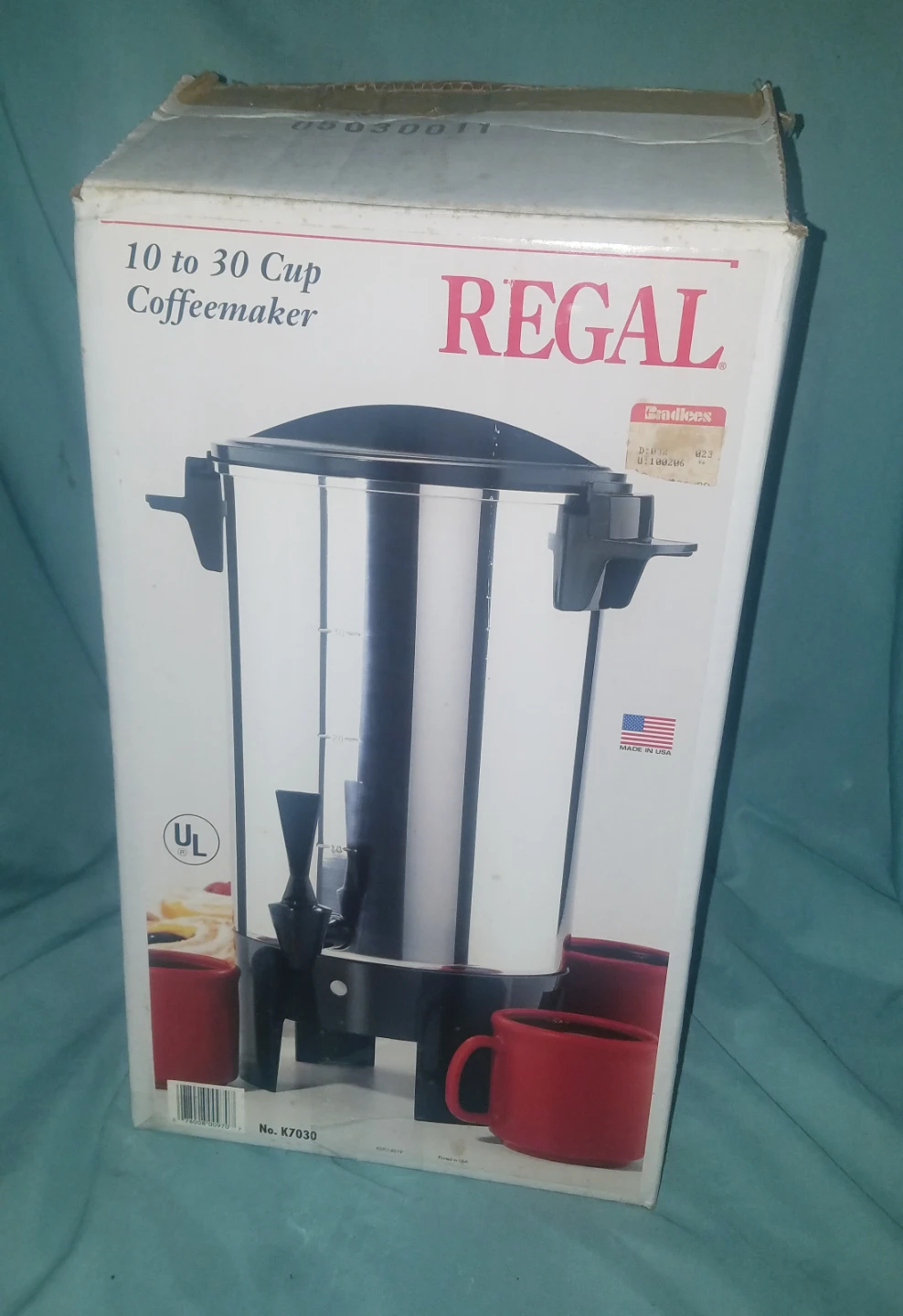 Regal 10-30 Cup Coffee Maker Good Condition With Original Box