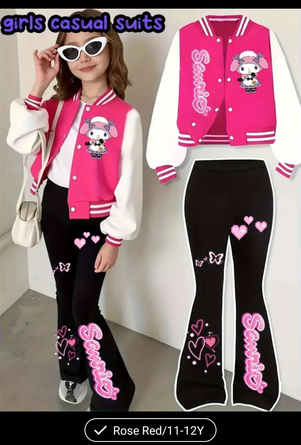 Sanrio My Melody 2-Piece Outfit (Size 11-12Y) - photo 2
