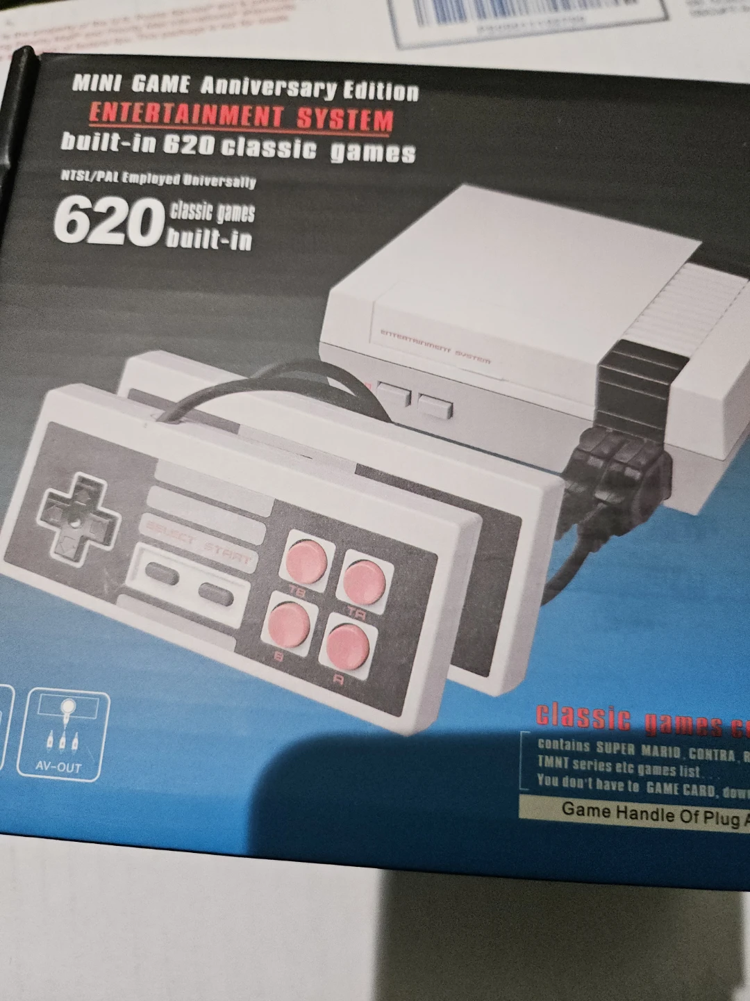 Mini Game Anniversary Edition Entertainment System - 620 Games - photo 3