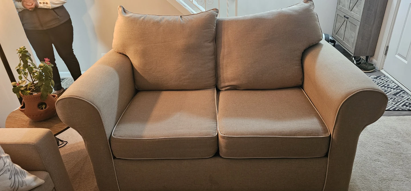 Loveseat Sofa - Beige