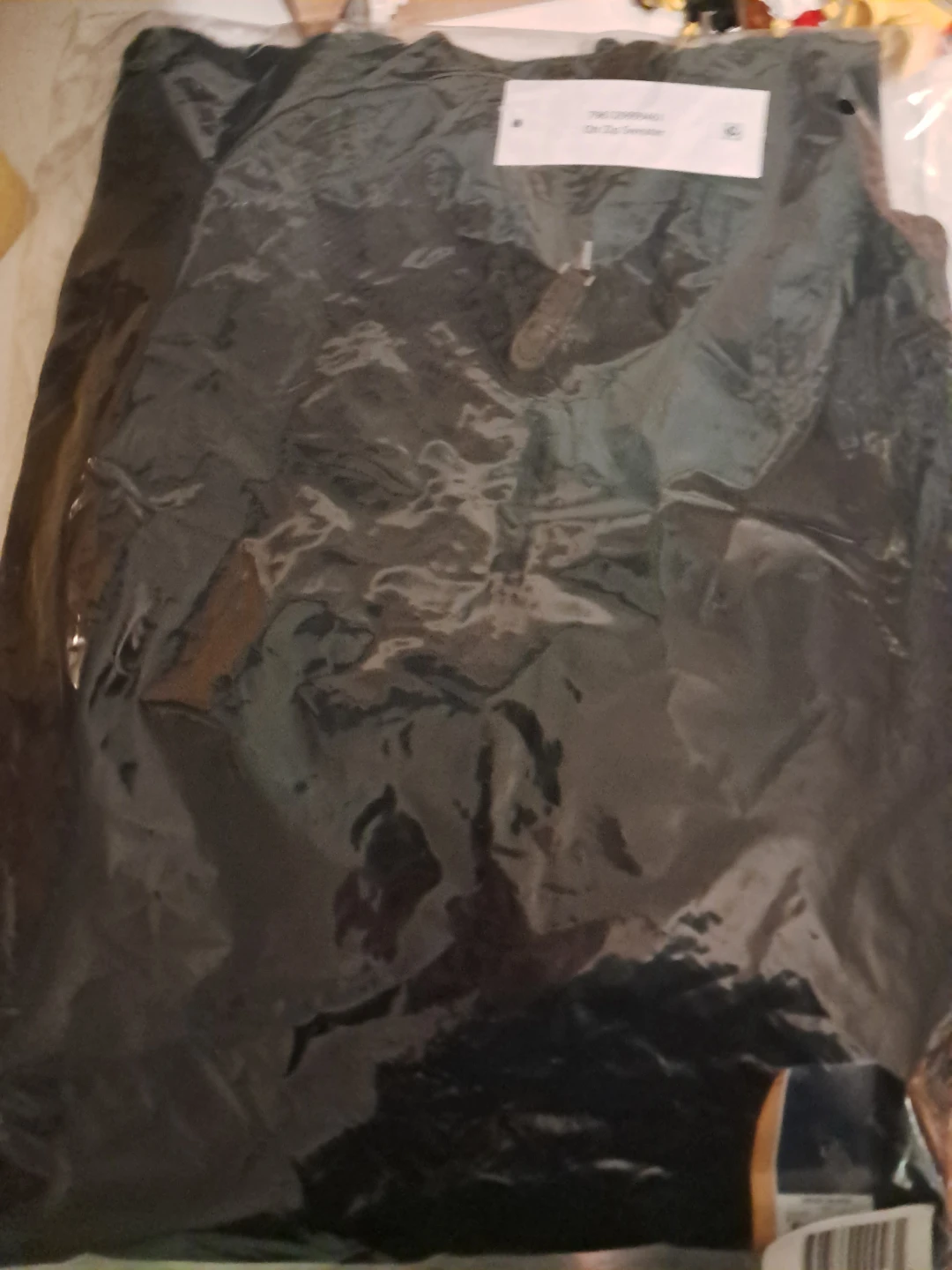 Brand new George Navy Quarter Zip, Large - photo 3
