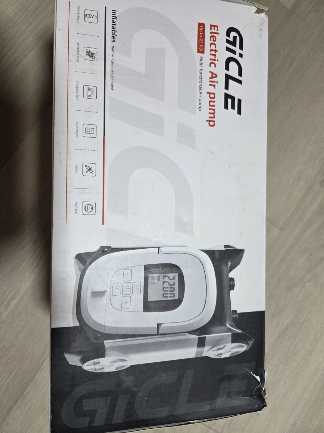 GICLE Electric Air Pump AP-882-L -please read description!! - photo 4