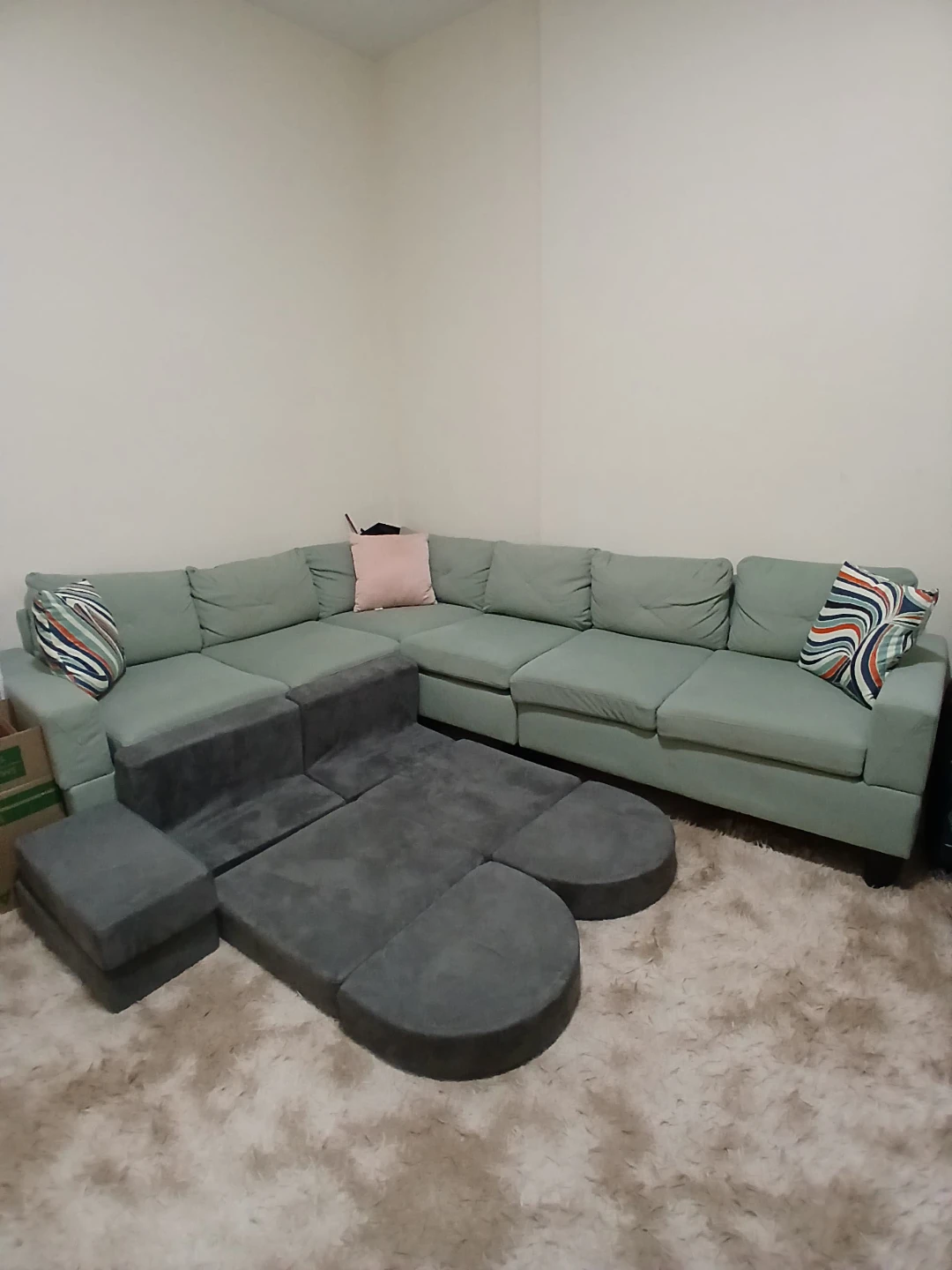 Nugget Comfort Couch - Sage Green