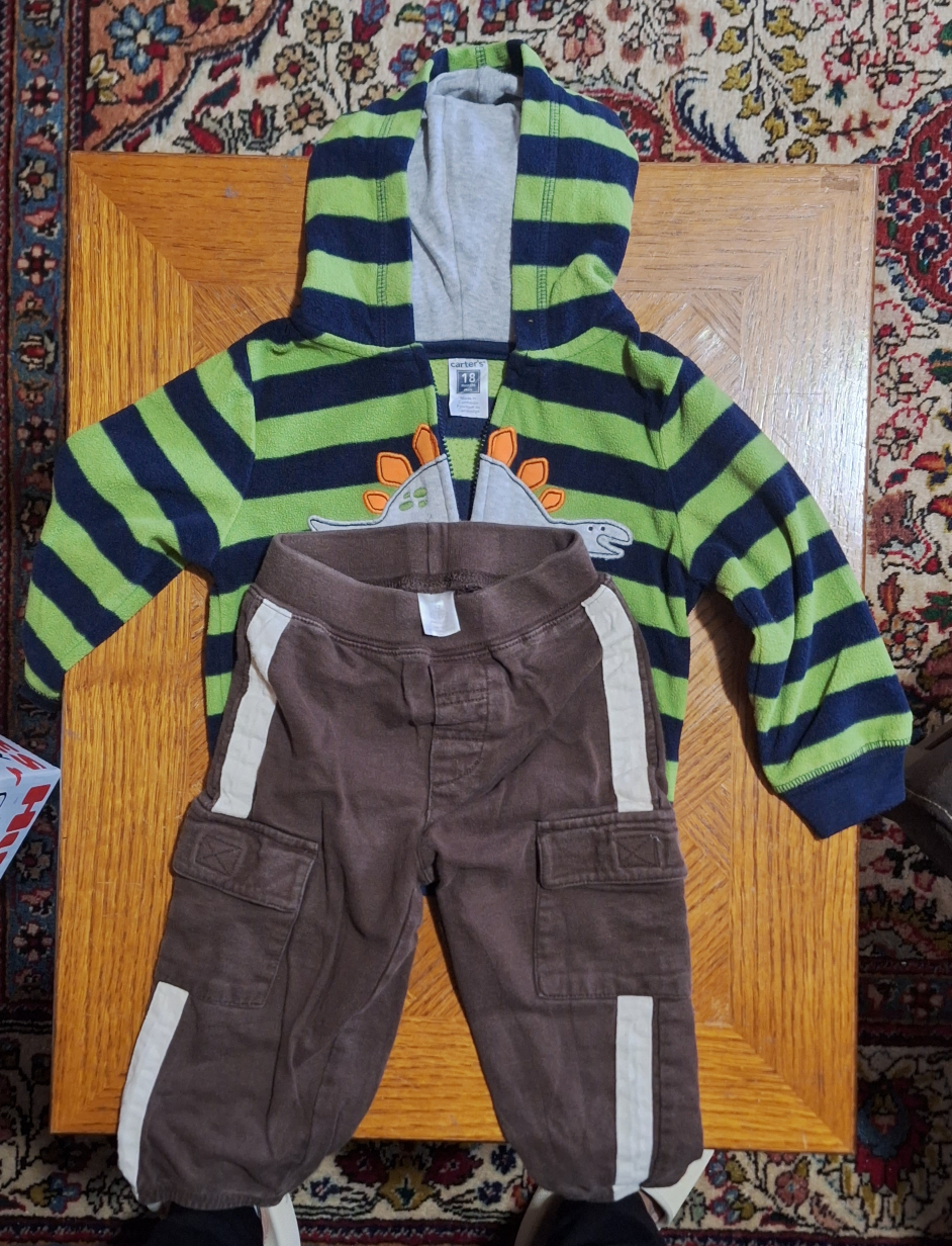 Carter's 18M Outfit - Hoodie & Pants