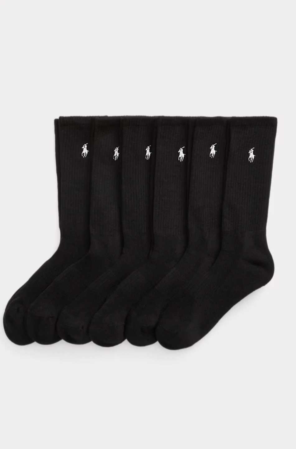 [Polo Ralph Lauren] 5 Pairs of Black Ankle Socks