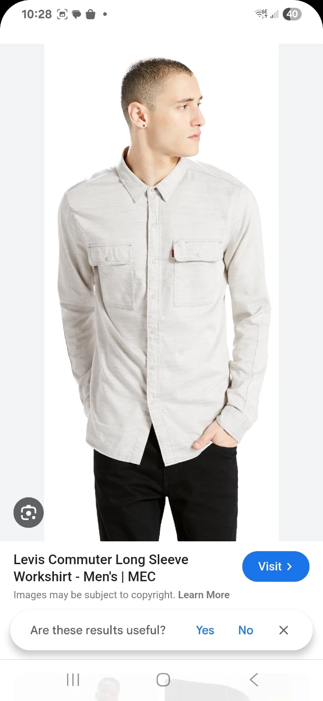 Levi's Commuter Long Sleeve Workshirt - Men's L - photo 3