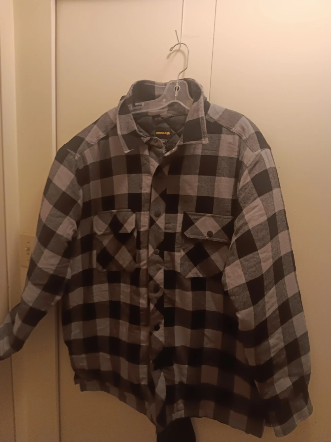 Sundown Ranch Flannel Shirt - Grey/Black Plaid
