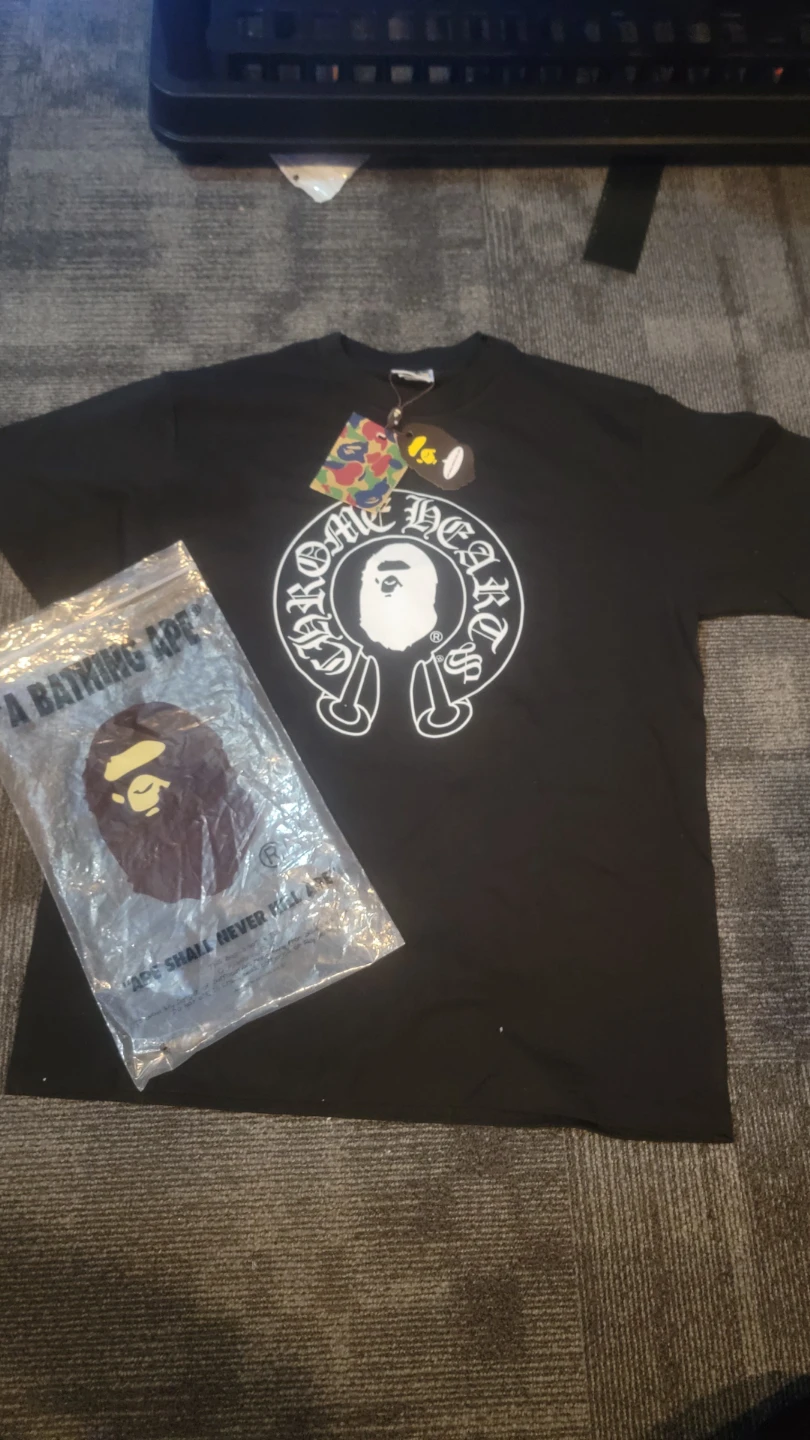 A Bathing Ape x Chrome Hearts "Baby Milo" T-Shirt - photo 2